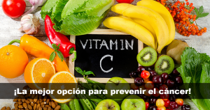 La vitamina C ayuda a prevenir el cáncer