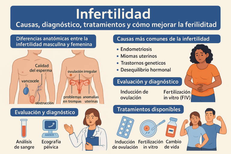 Infertilidad: Causas, diagnóstico, tratamientos y cómo mejorar la fertilidad