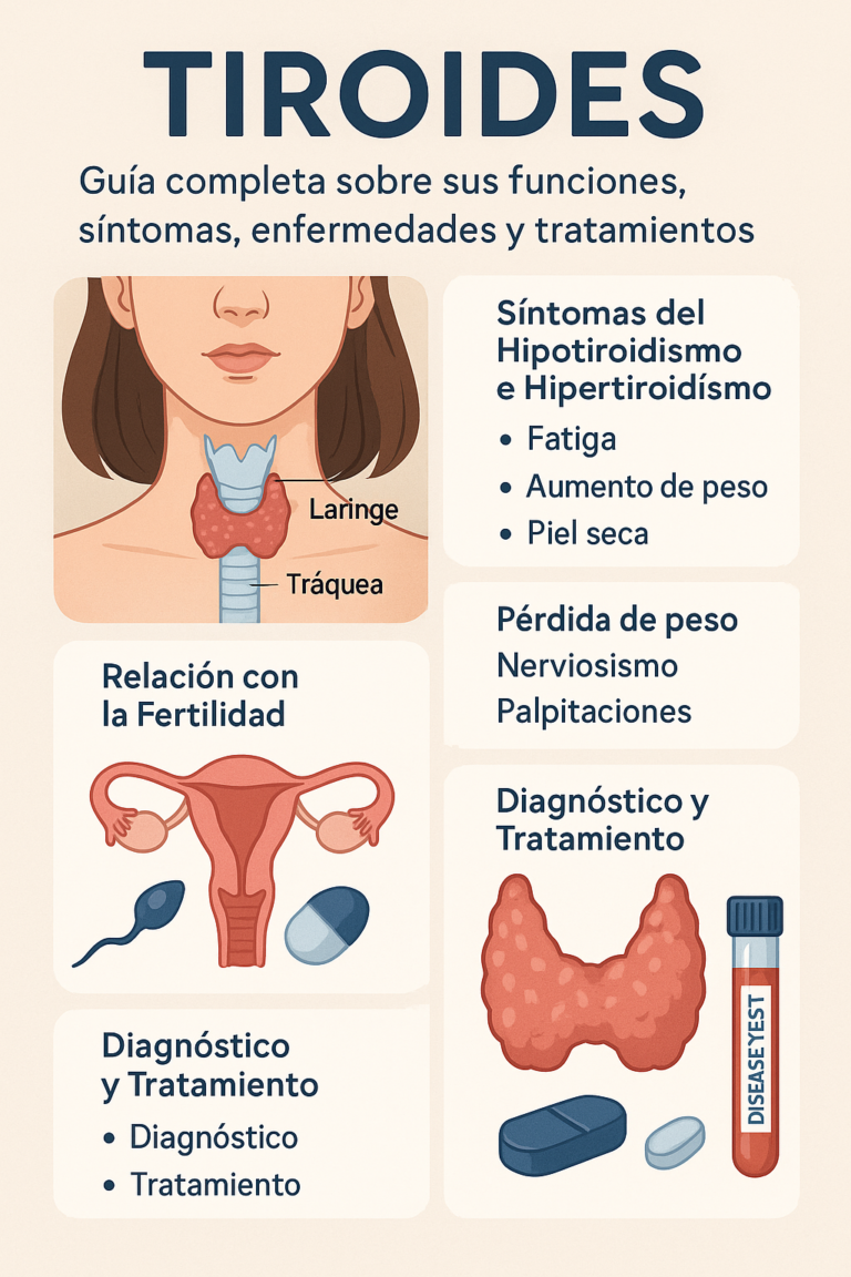 Tiroides: Guía completa sobre sus funciones, síntomas, enfermedades y tratamientos